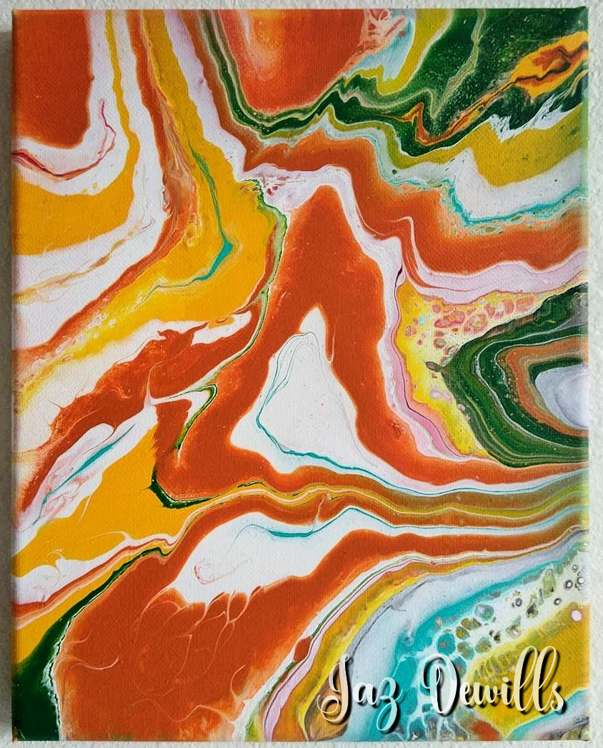 "East" 8x10" Canvas by Jaz DeWills